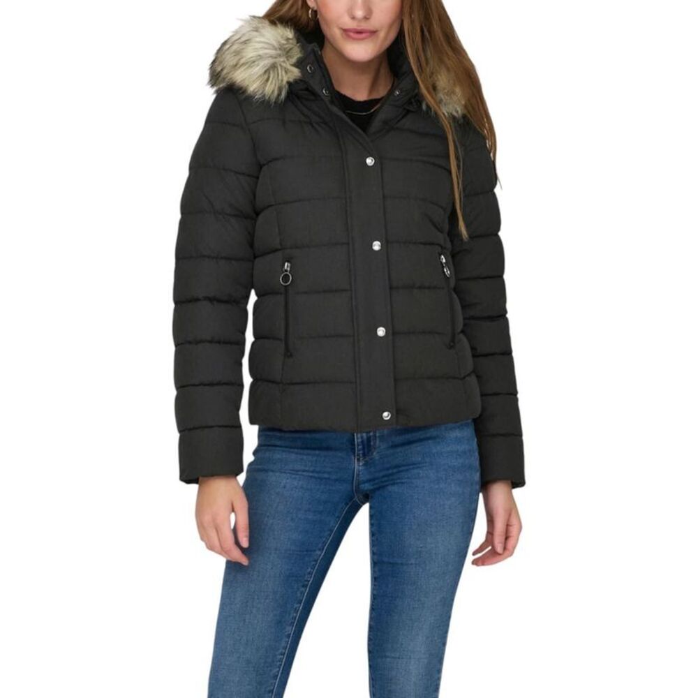 Only Gray Marabou Women's Coat
